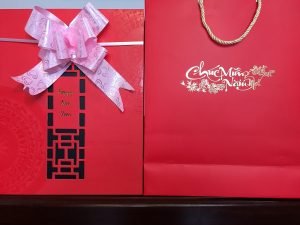 Thiết kế và in ấn bao bì đựng quà tết 1 Bao bì đựng quà tết - Bảo Xuân